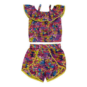 GIRLS Ruffle Tank & Shorts Set Size 5/6